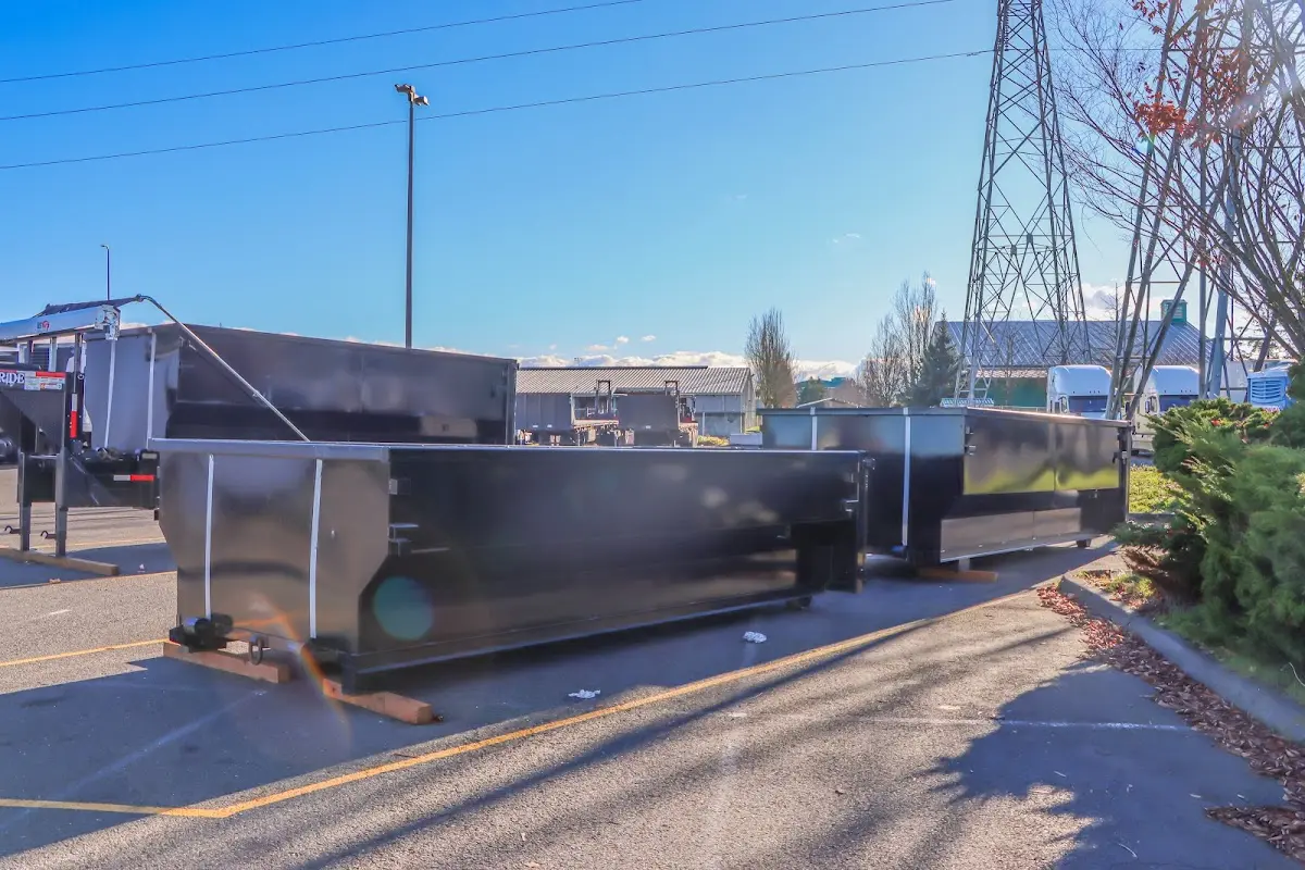 Professional dumpster rental and junk removal service in Scissors